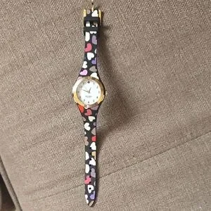 KATE SPADE WATCH NWOT AND BOX HEART RUBBER WATCH BAND MULTICOLOR Kate Spade Watch Band - Etsy main image 4